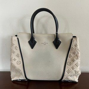 Louis Vuitton W PM Tote Veau Cachemire Vanille